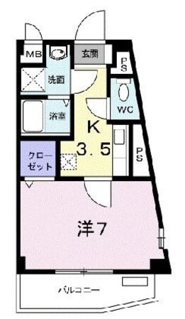 ハピネス浦江の物件間取画像